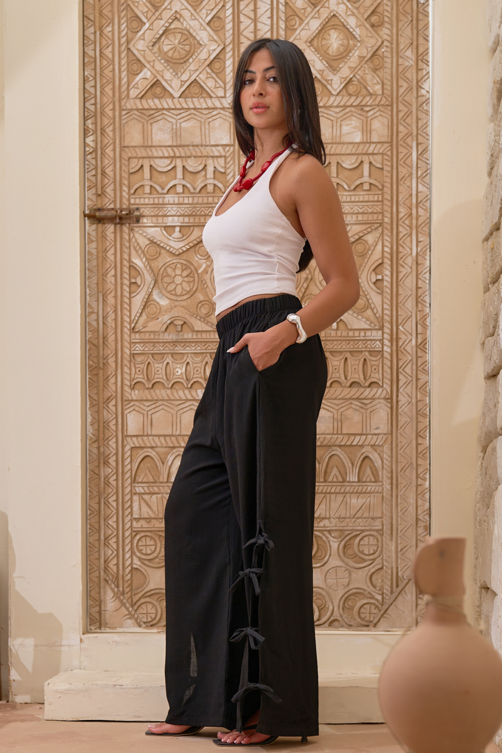 Ribbon Pants